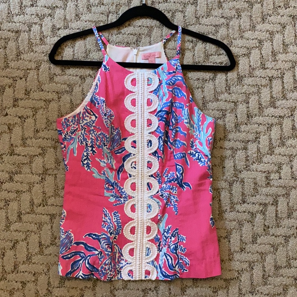Lily Pulitzer size 4 halter top